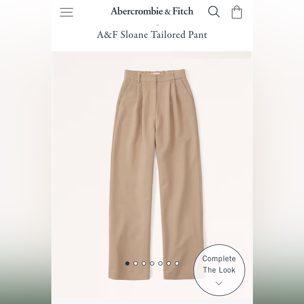 Abercrombie & Fitch tailored pant